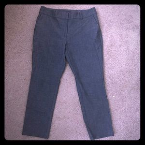 Charcoal ankle slacks